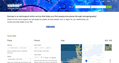 Desktop Screenshot of karmap.com