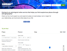 Tablet Screenshot of karmap.com